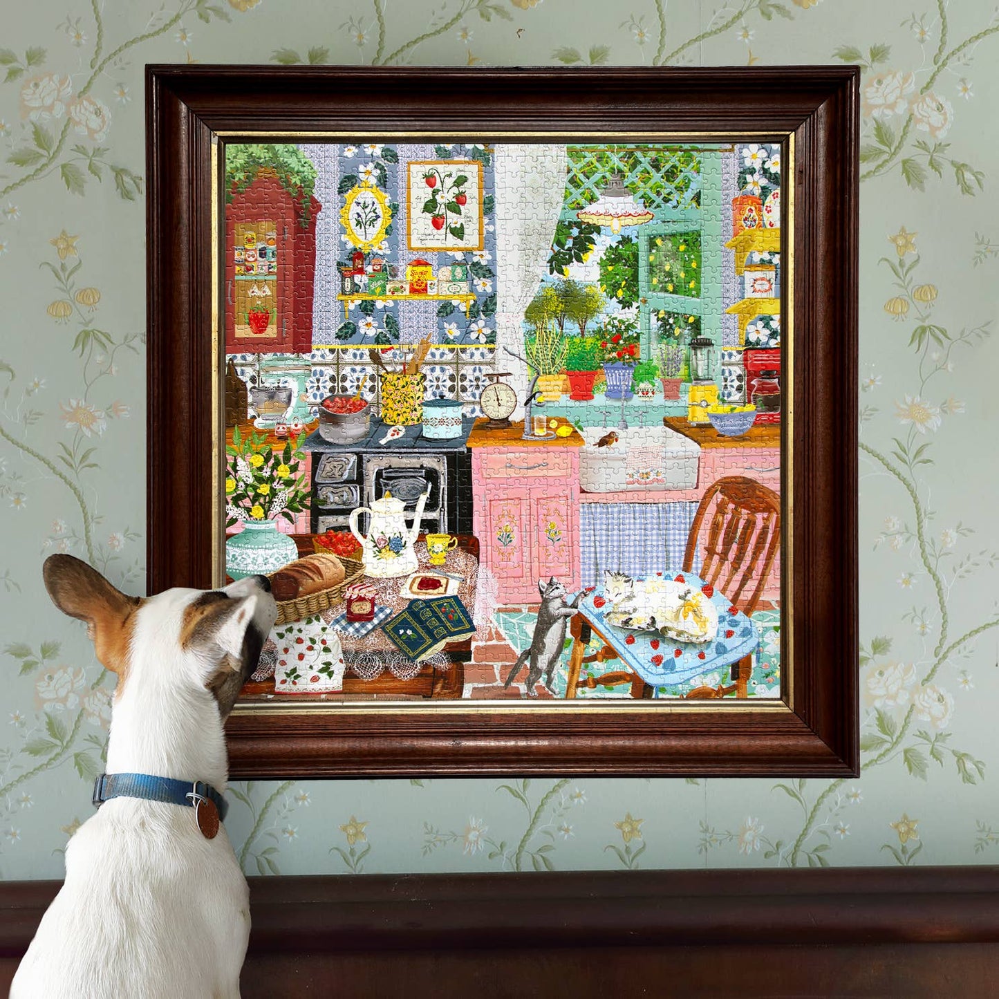 Strawberry Kitchen 1000 Piece Puzzle