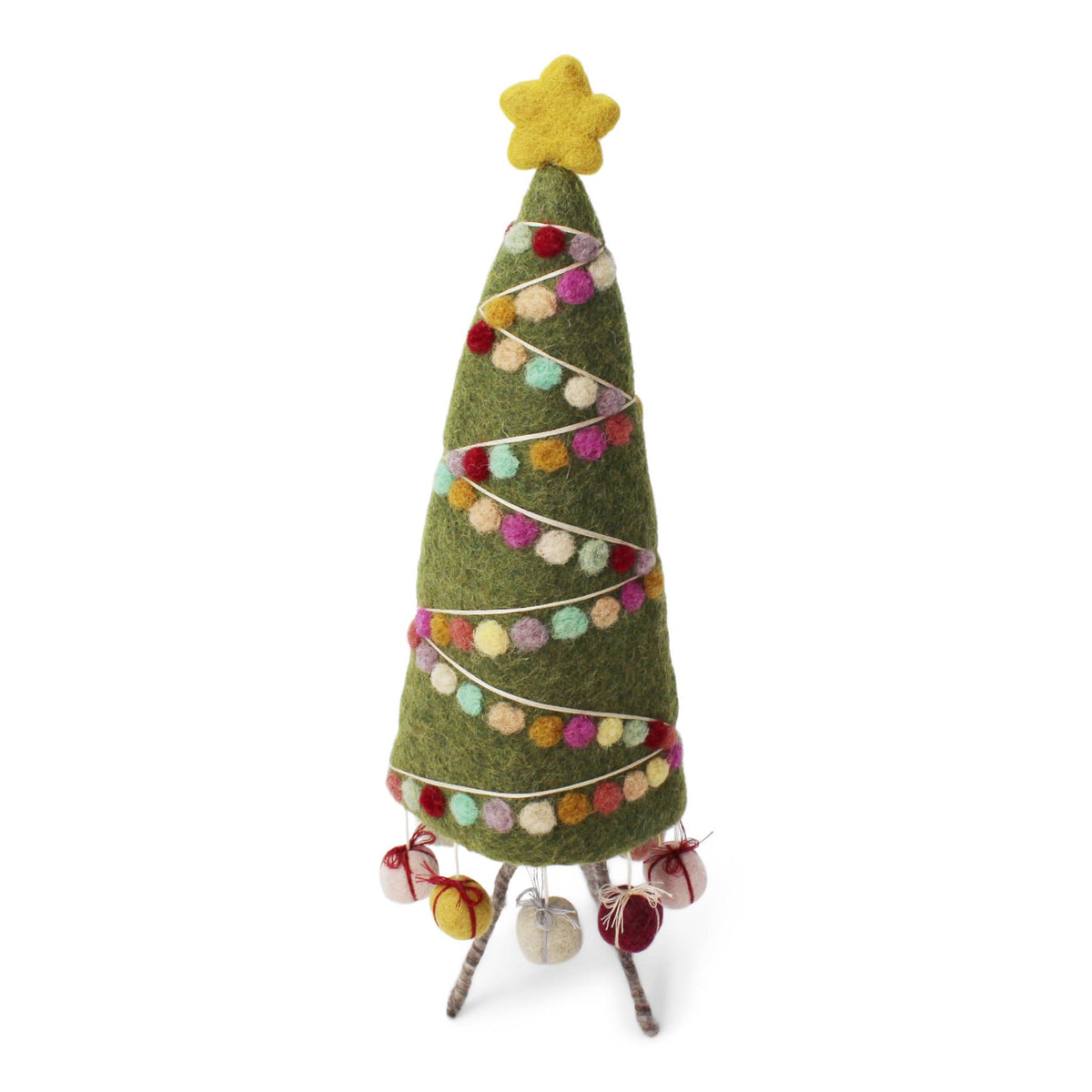 Big Christmas Tree w/Garland - Gry & Sif