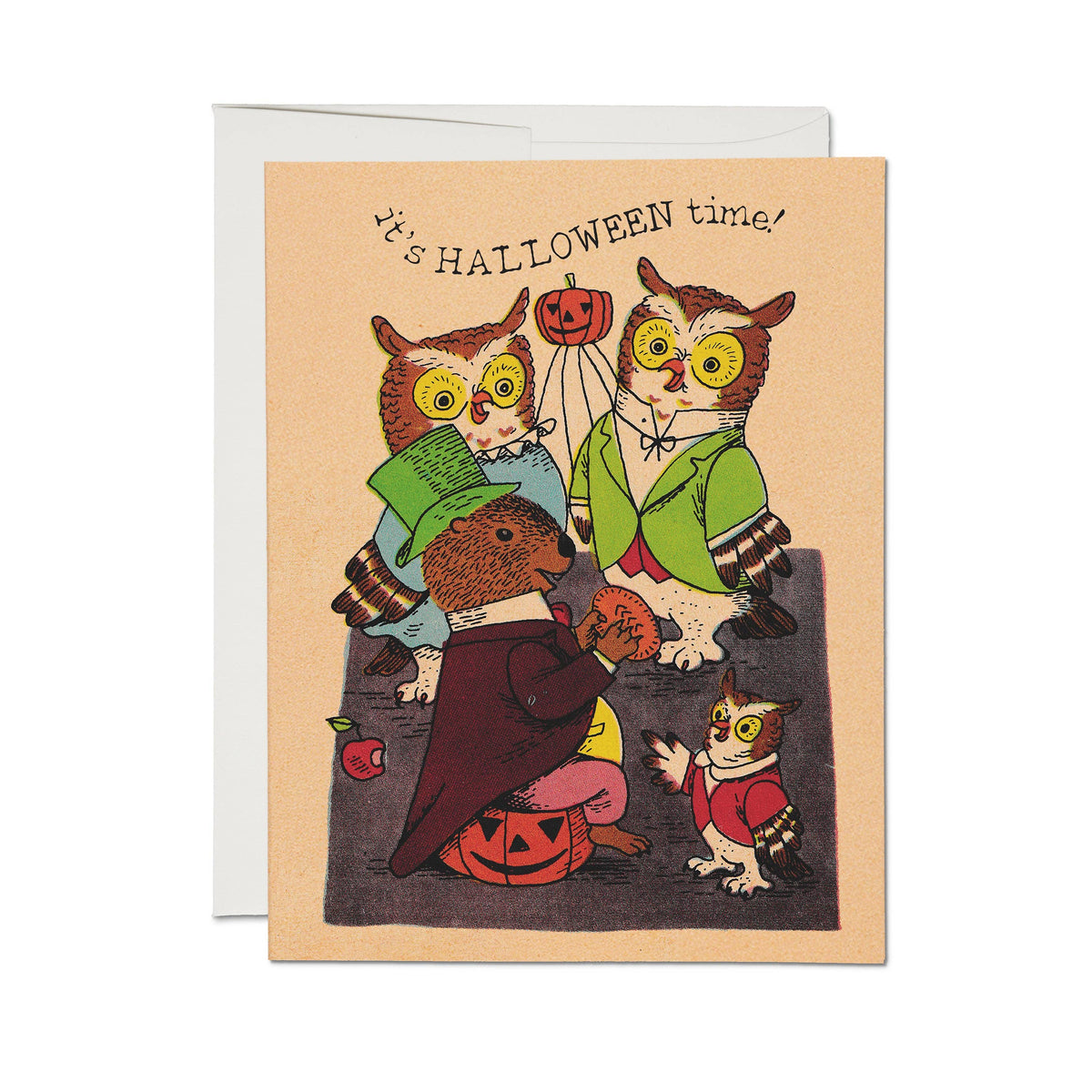 Halloween Time greeting card