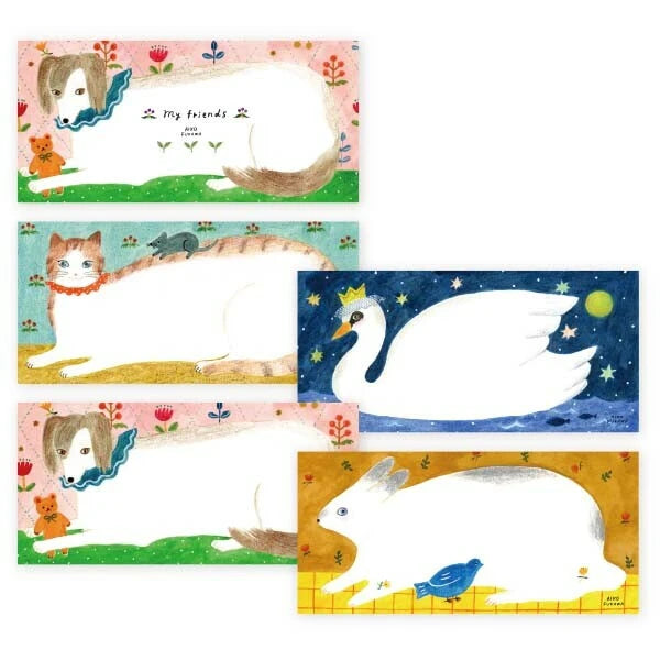 "My Friends" Letterpad by Aiko Fukawa