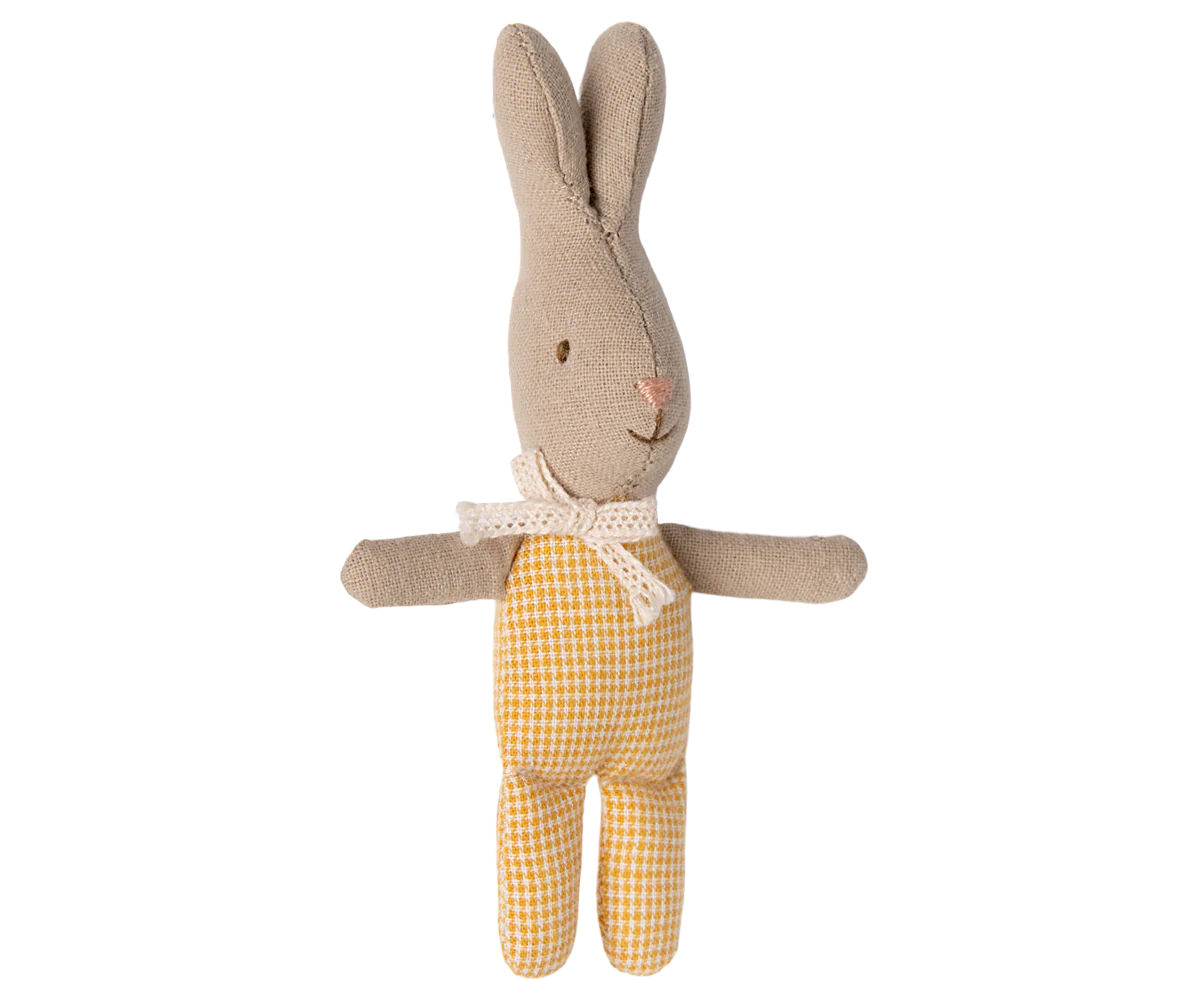 My Rabbit Yellow Check - Maileg