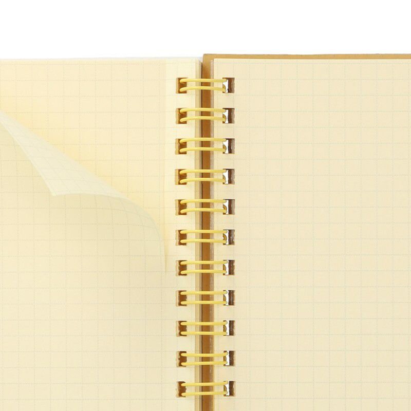 Scuola Rollbahn Spiral Notebook, Large (5.5" x 7") - Light Blue