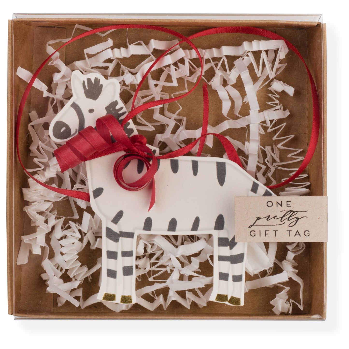 Zebra Pretty Gift Tag