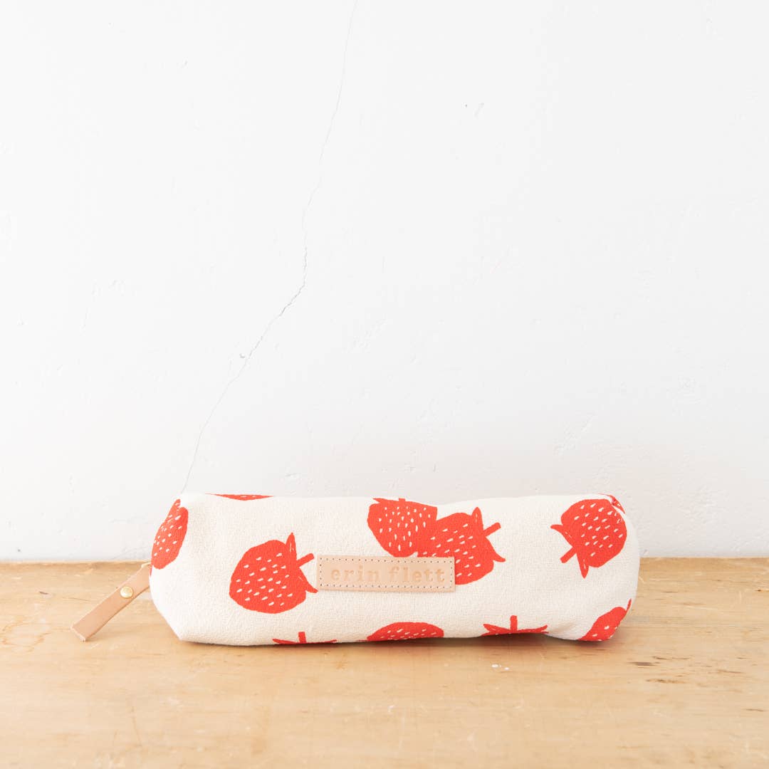 Strawberries Pencil Bag