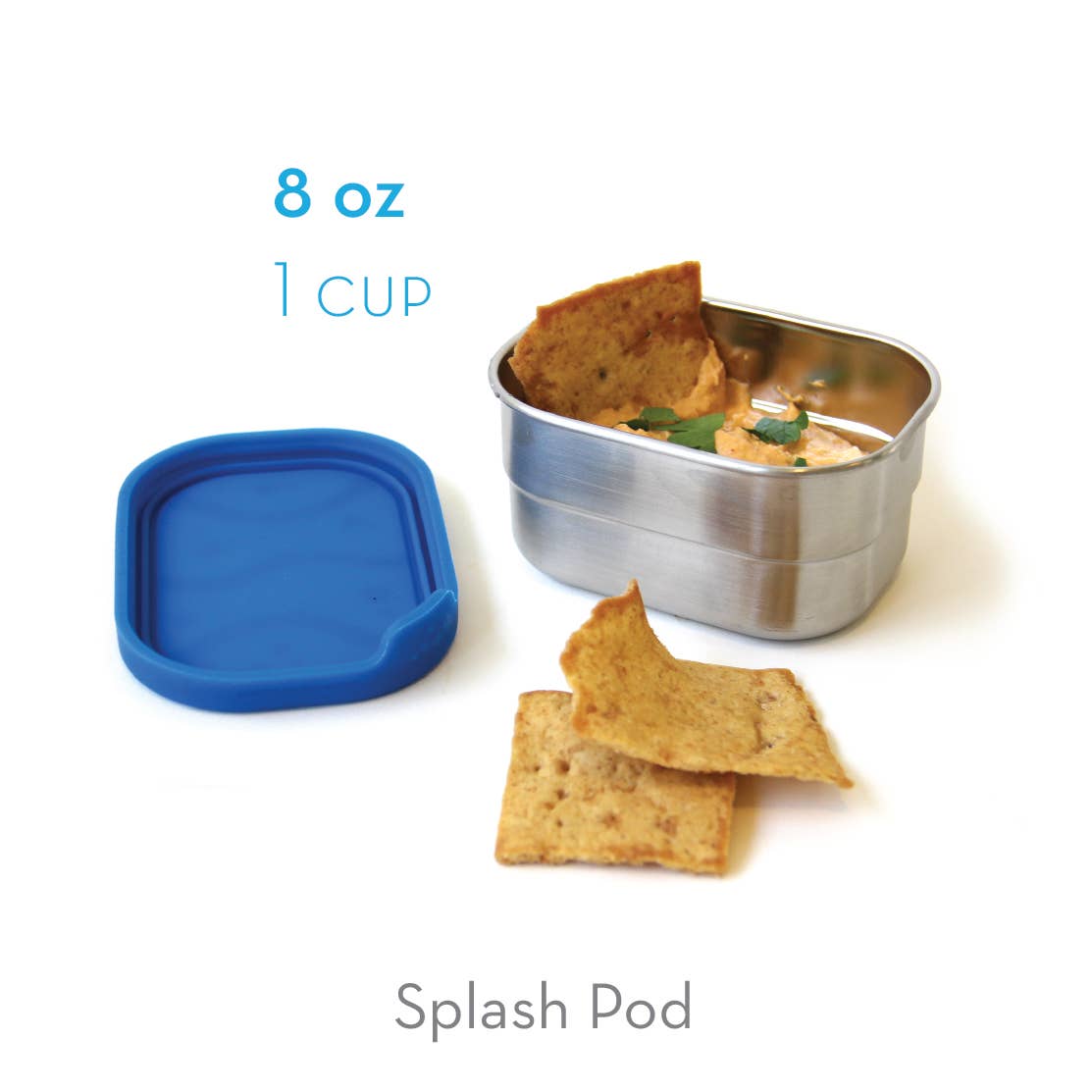 Blue Water Bento Splash Pod Lunch Food Container
