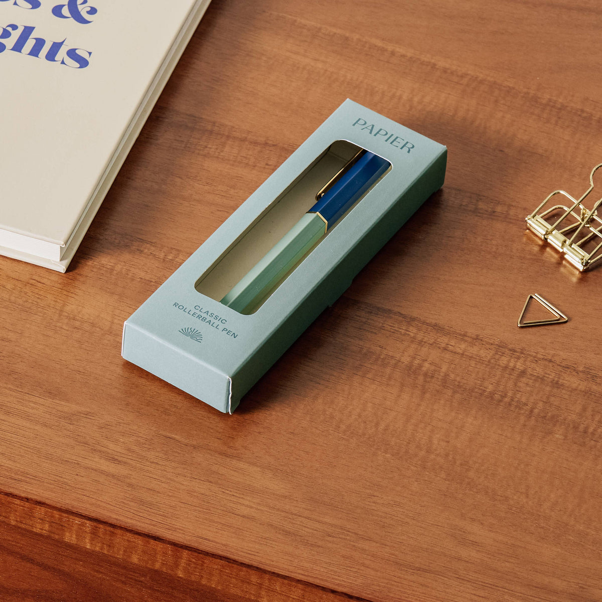 Classic Rollerball Pen: Gold