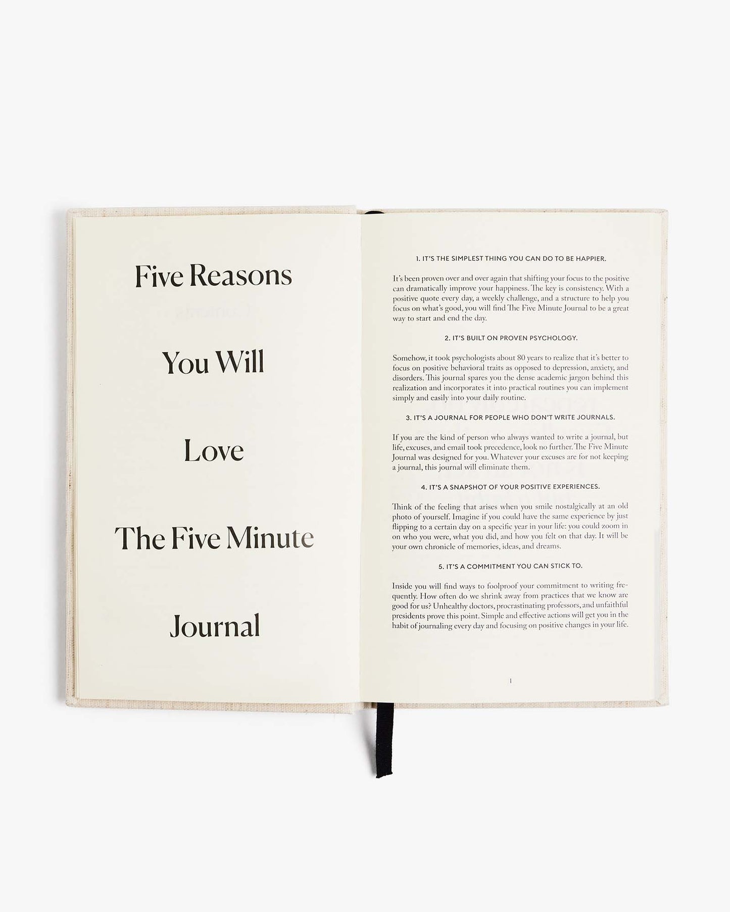 The Five Minute Journal Mocha Raspberry | Exclusive Print