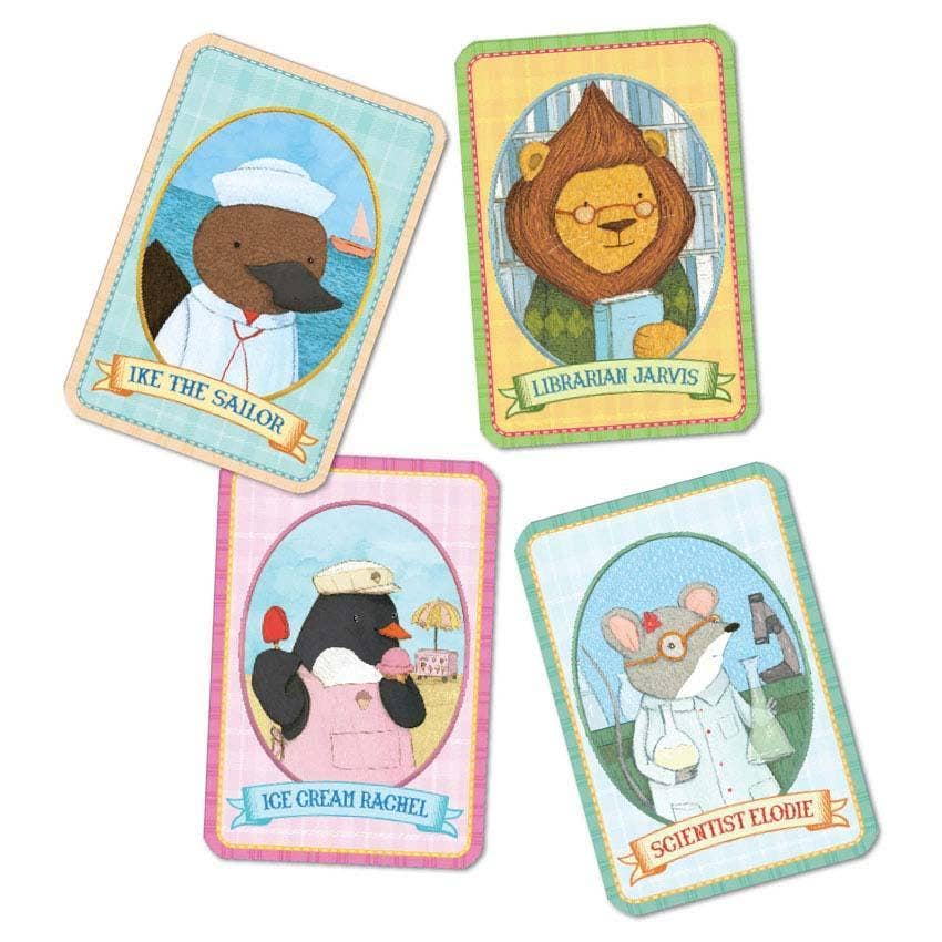 Animal Old Maid Playing Cards - eeBoo