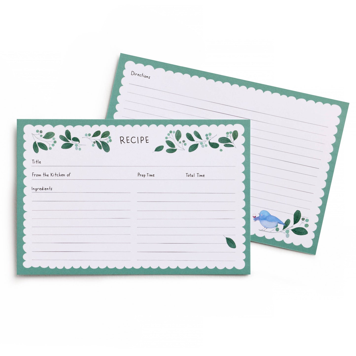 Chirps and Cheers Recipe Card Set