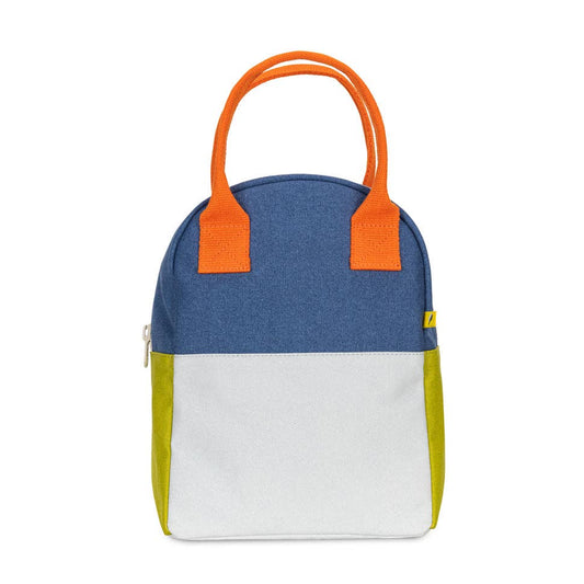 Two Tone Citrus Sky - Zipper Lunch Bag