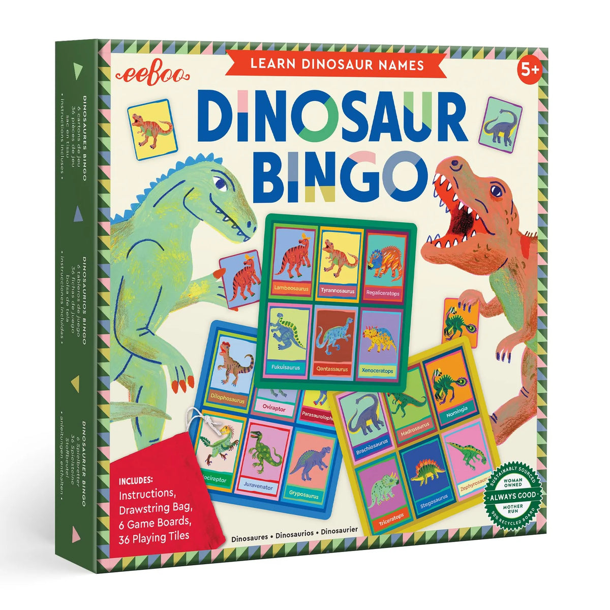 Dinosaur Bingo Game