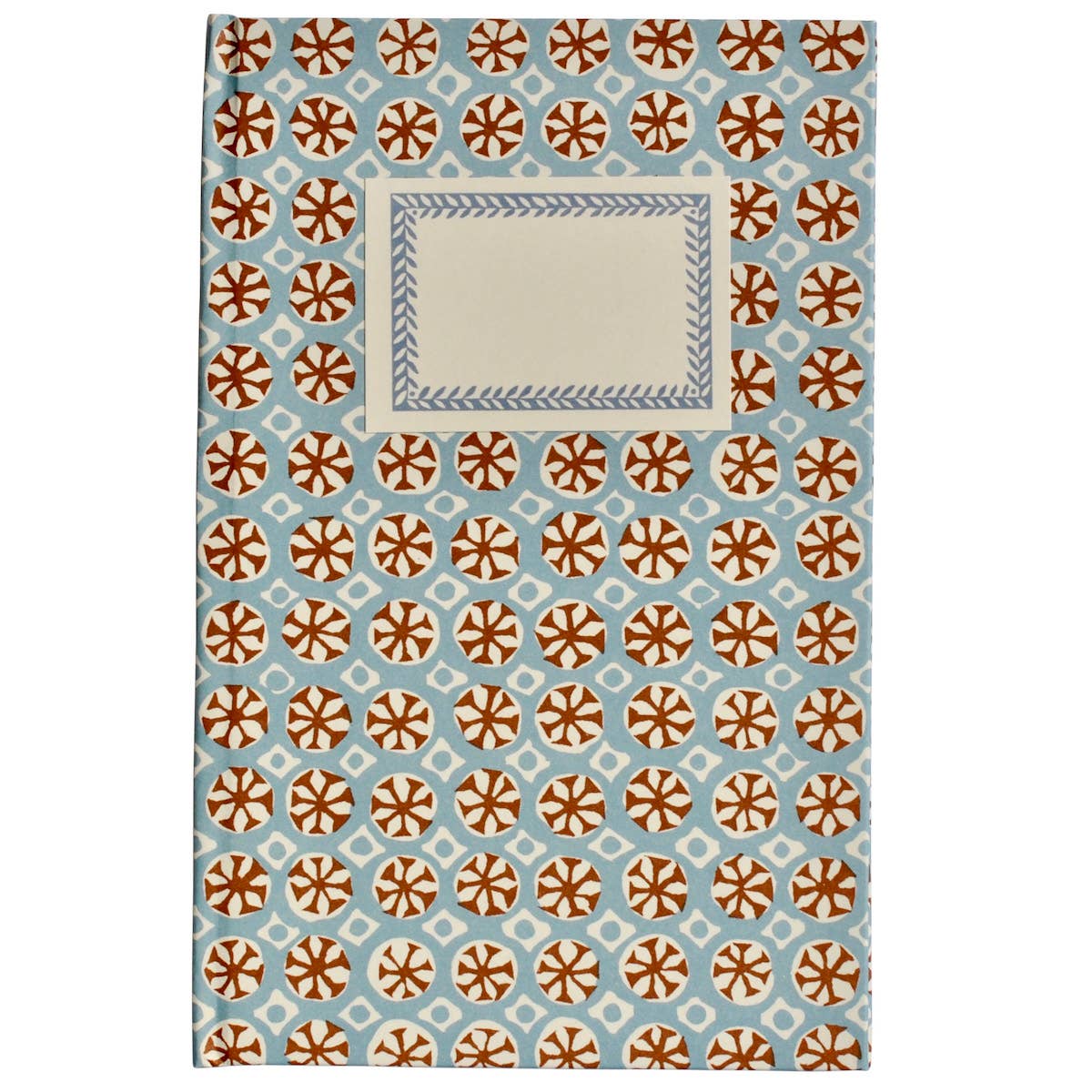 Hardback Notebook Sea Urchin Sky and Cocoa