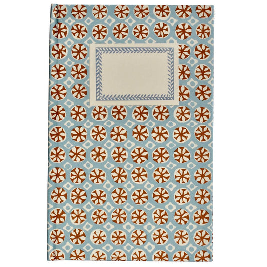 Hardback Notebook Sea Urchin Sky and Cocoa