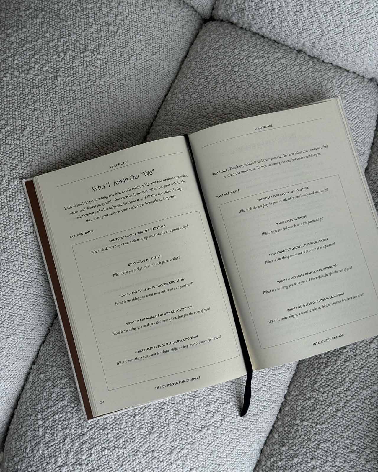 Life Designer for Couples Journal 100+ Relationship Prompts