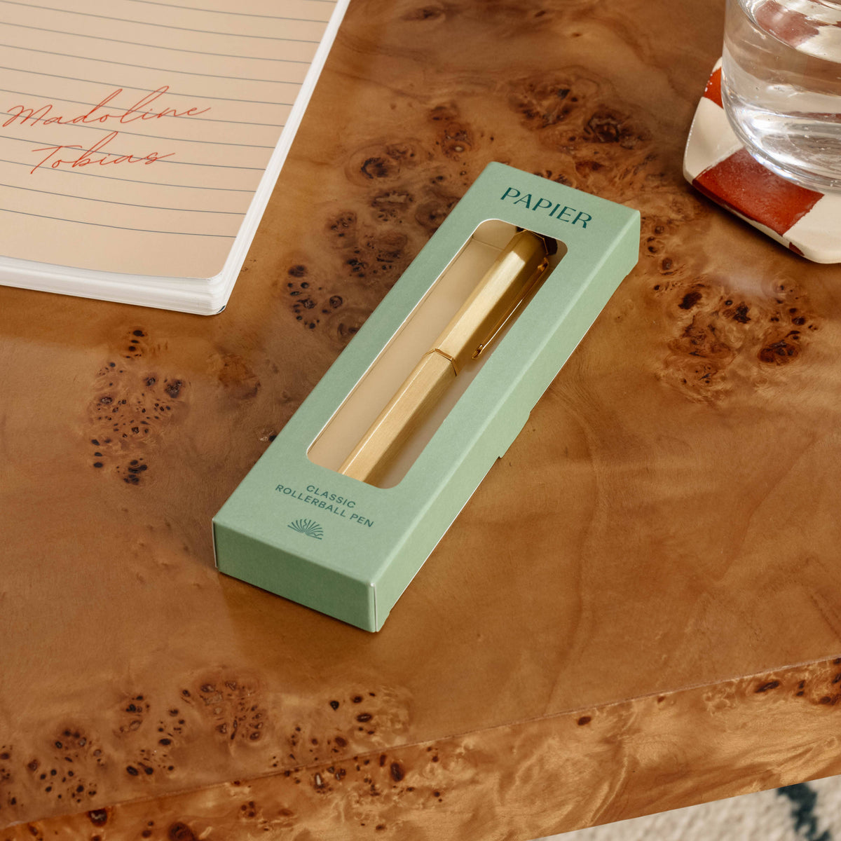 Classic Rollerball Pen: Gold