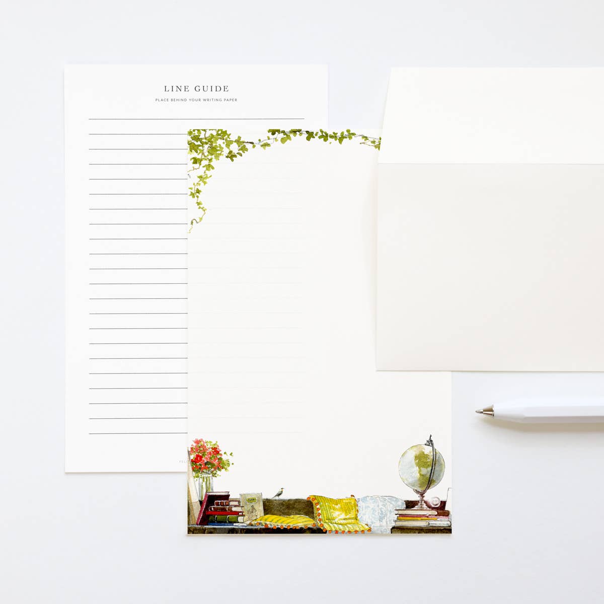 Castle in the Sky - Letter Writing Paper - Books and Ivy