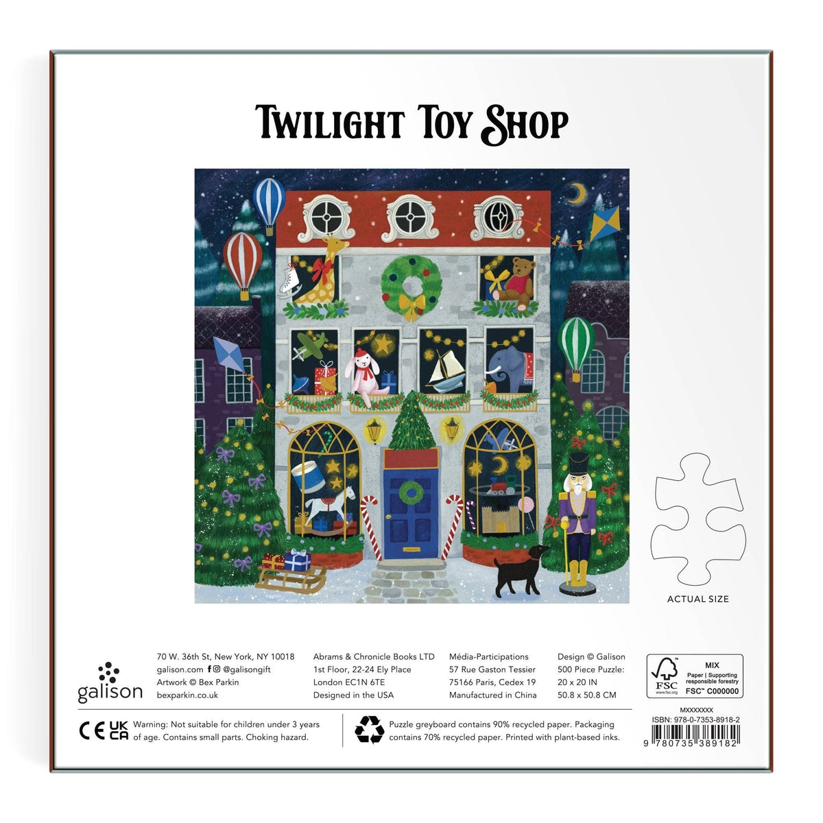 Twilight Toy Shop 500 Piece Foil Puzzle