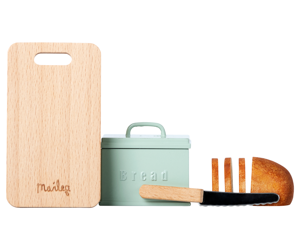 Bread Box w/Utensils - Maileg