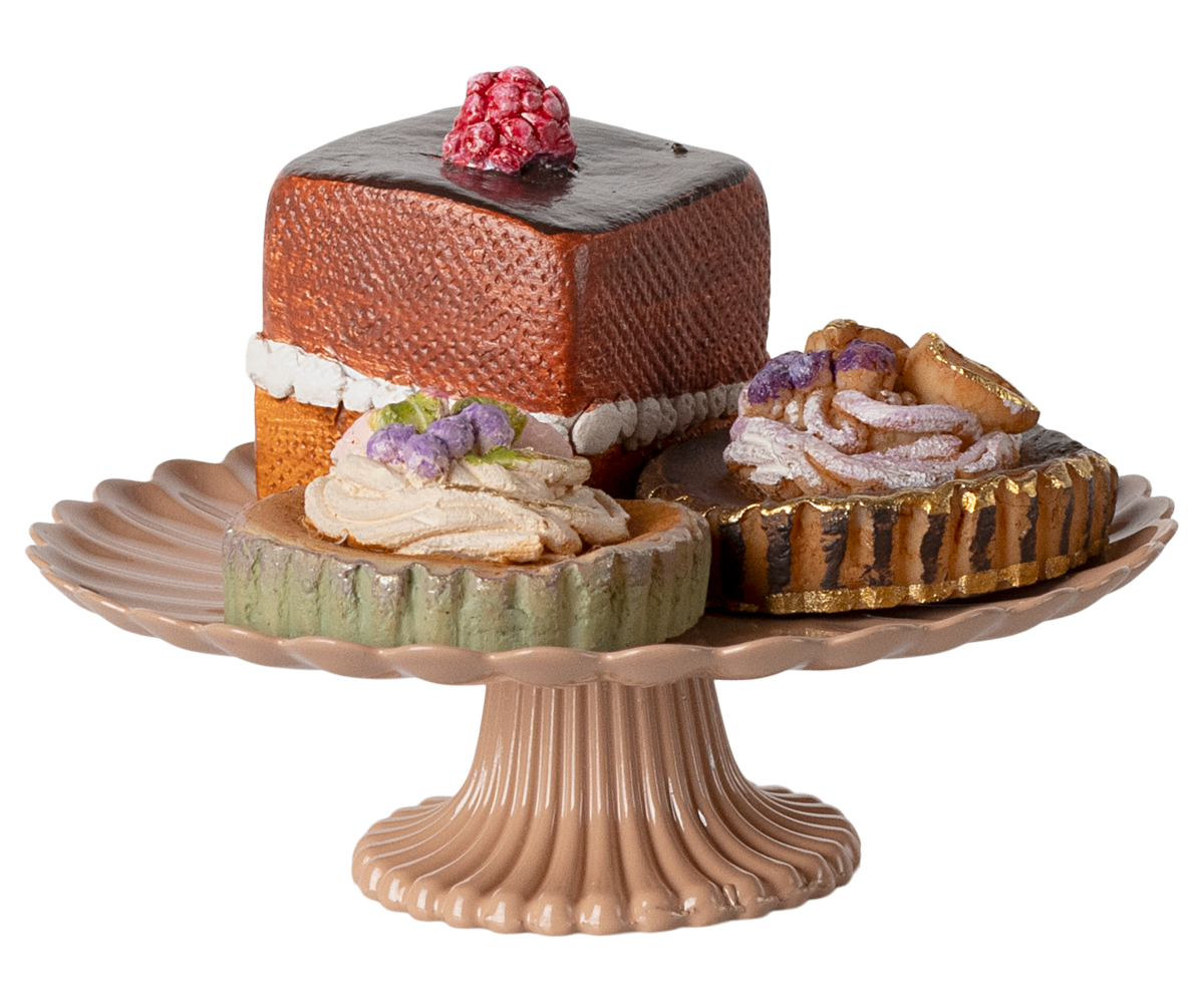 Cakes and Cakestand Mini Petit Fours - Maileg