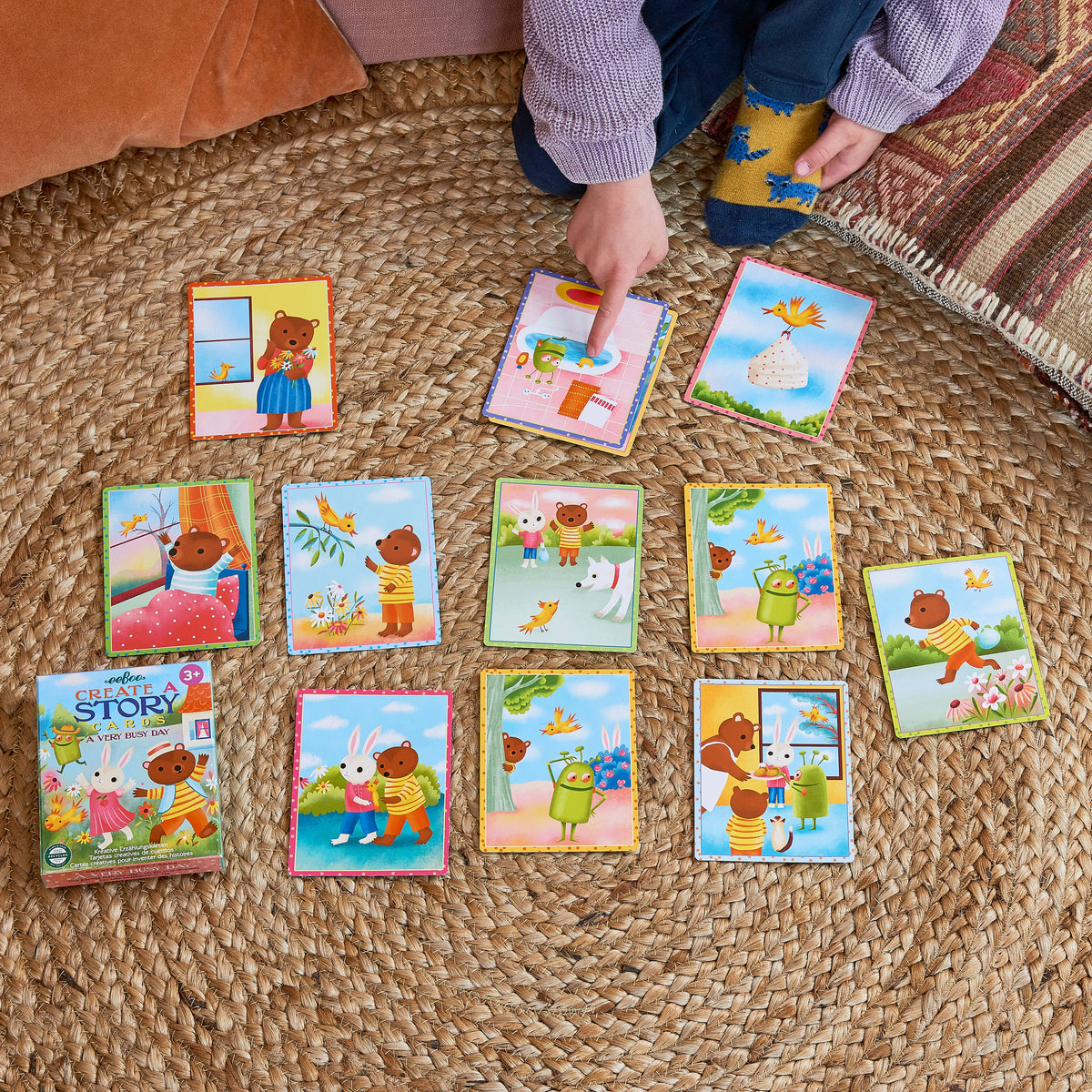 A Very Busy Day Create a Story - eeBoo
