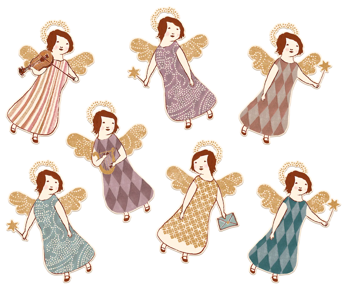14pc. Angel Gift Tags