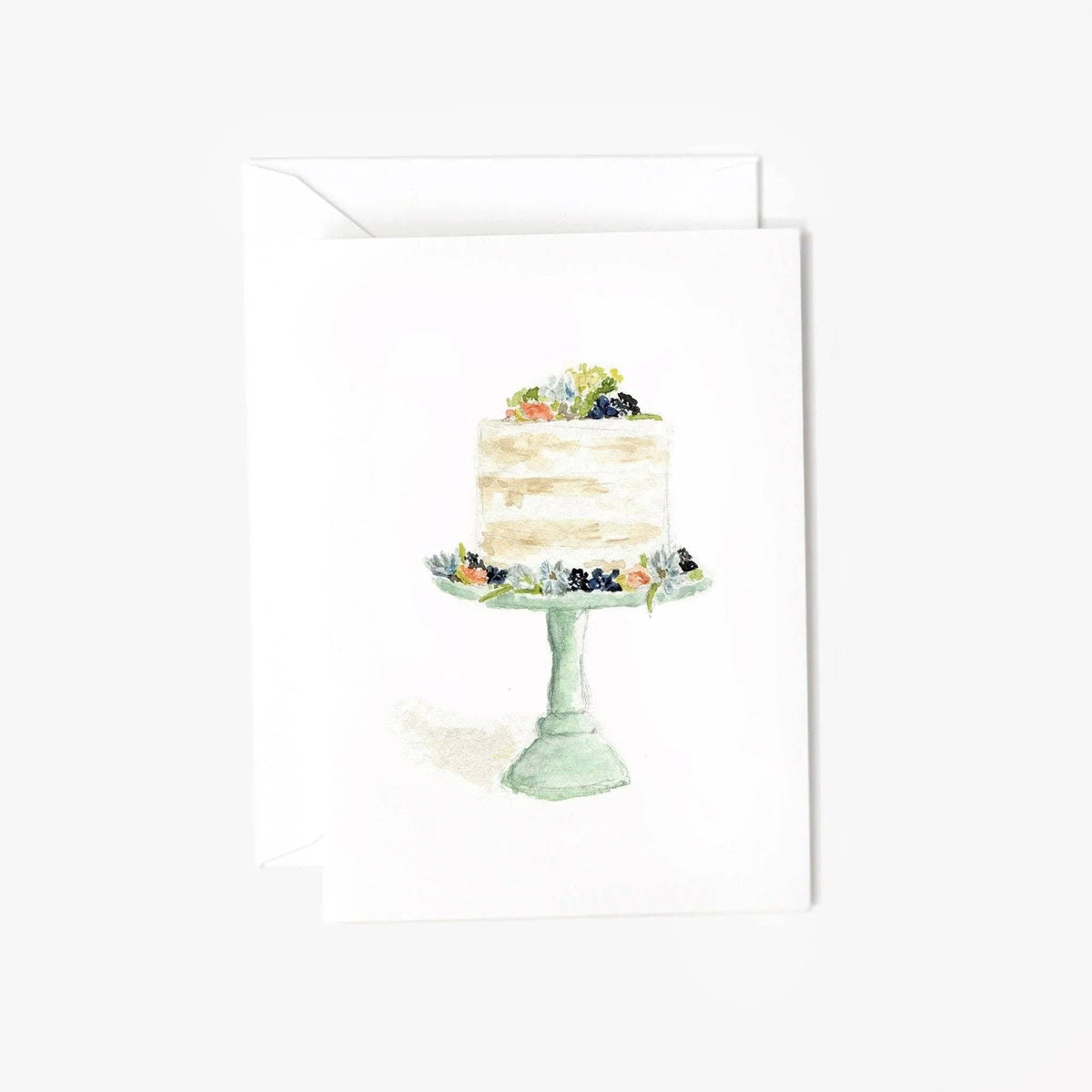 Cake mini enclosure notecard