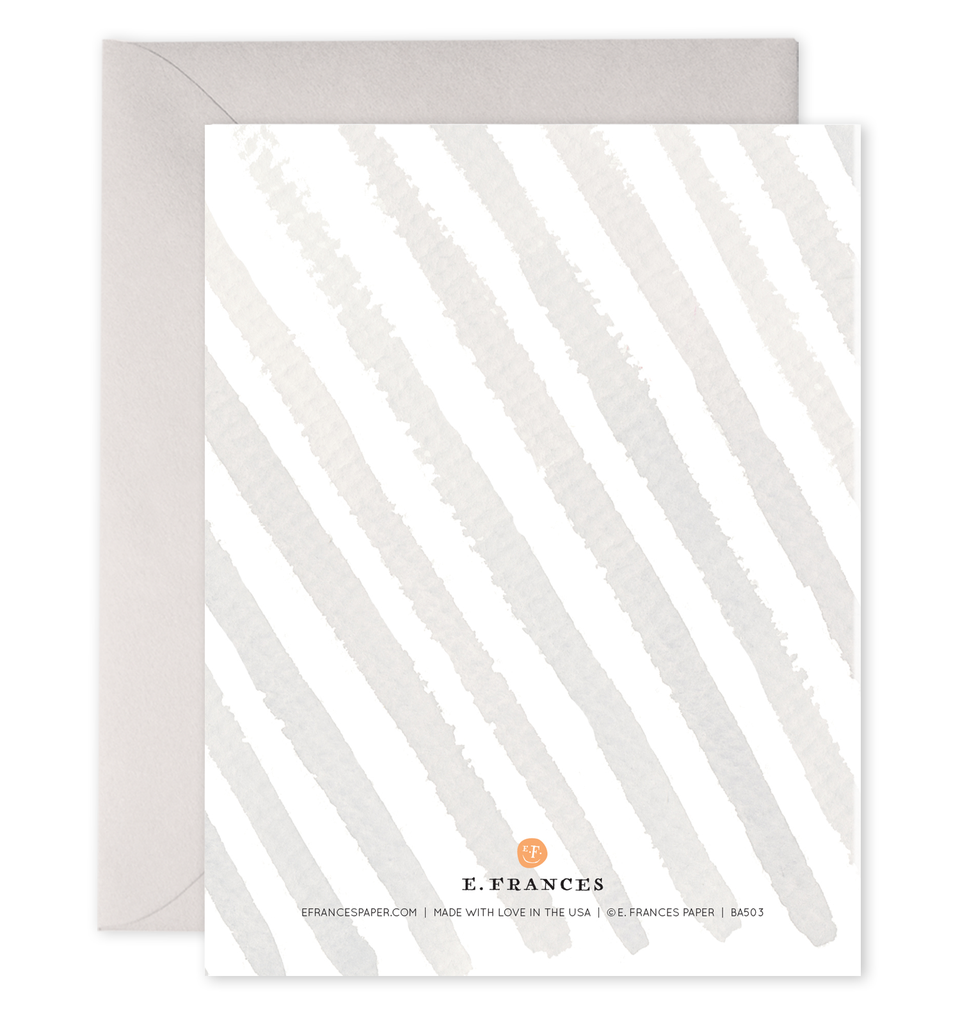 Welcome Little One Elephant Card | New Baby Greeting Card: