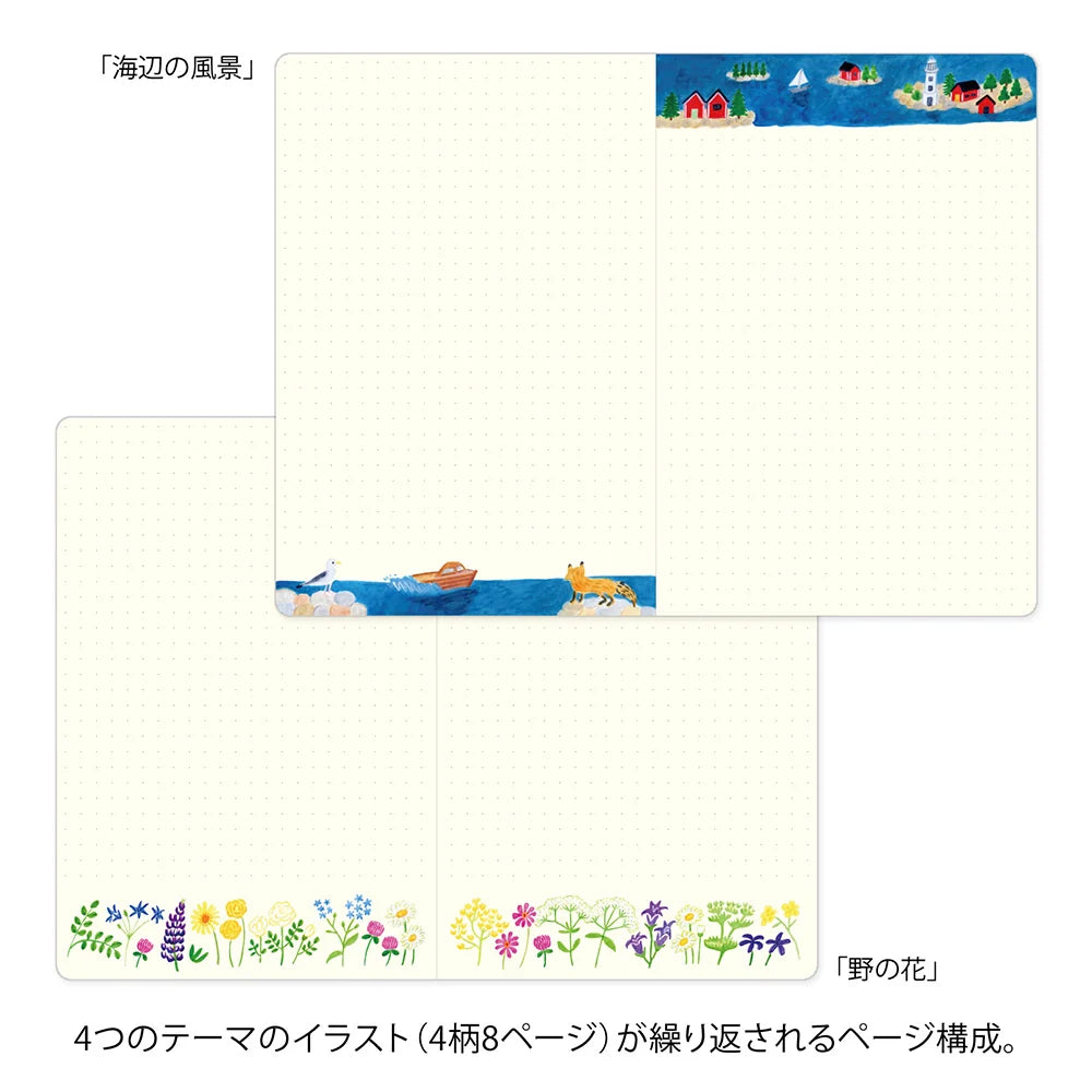 YURU LOG NOTEBOOK B6 SCANDINAVIA A