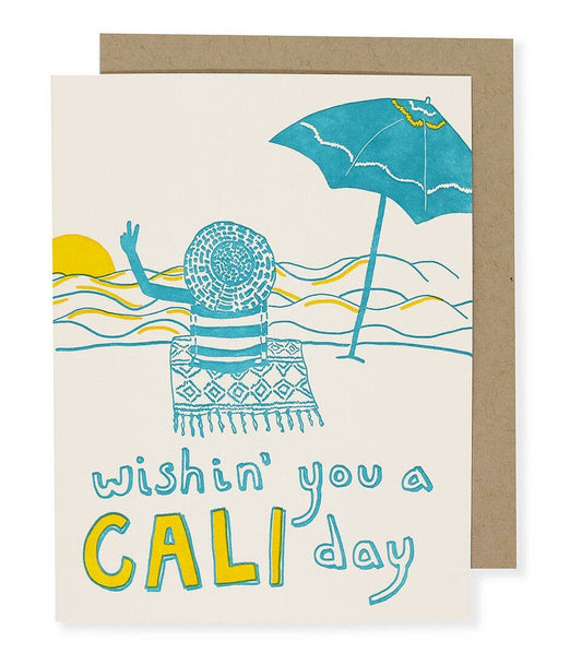 Wishin' You A Cali Day Card