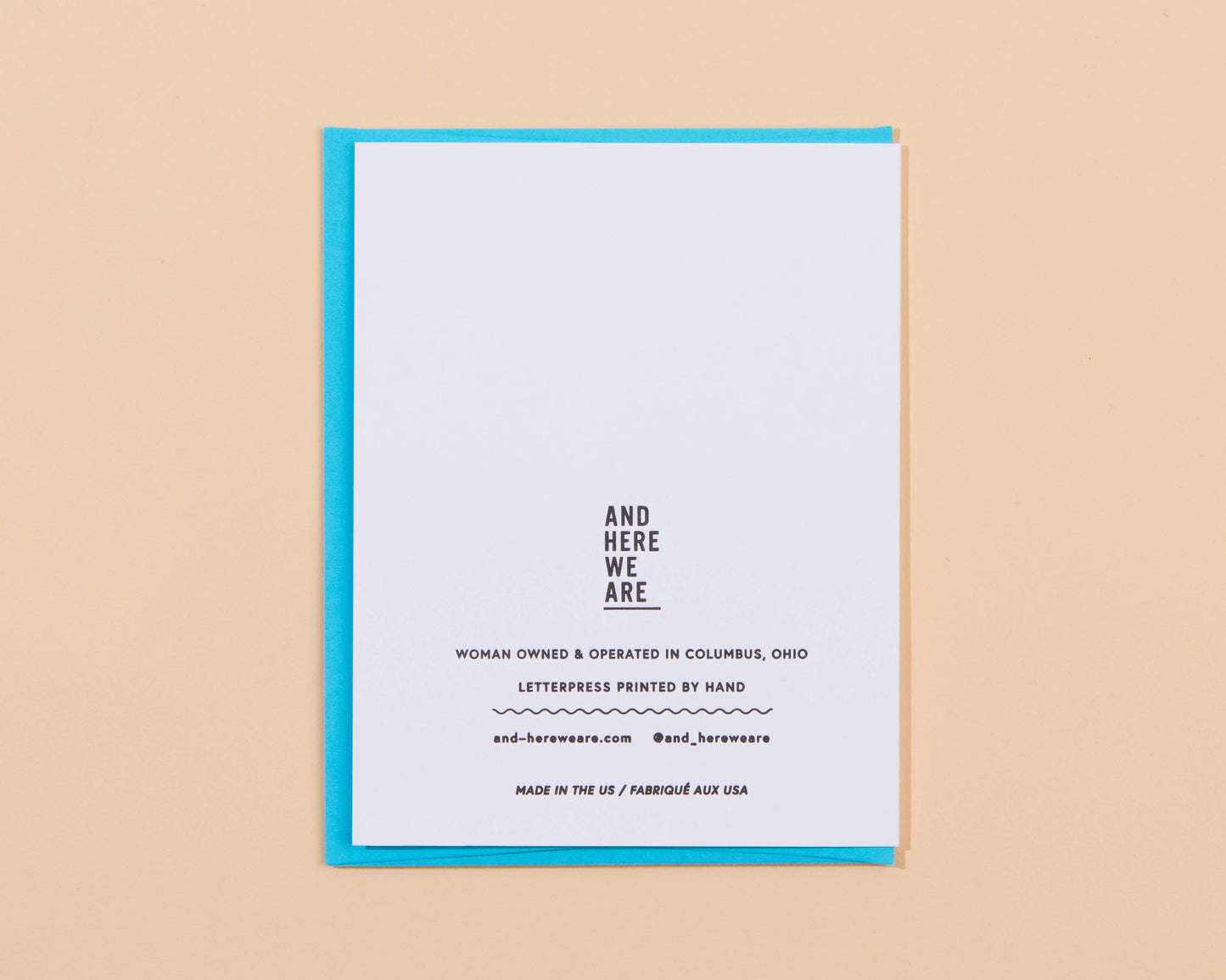 Letterpress Father's Day Card—Dad You Rock
