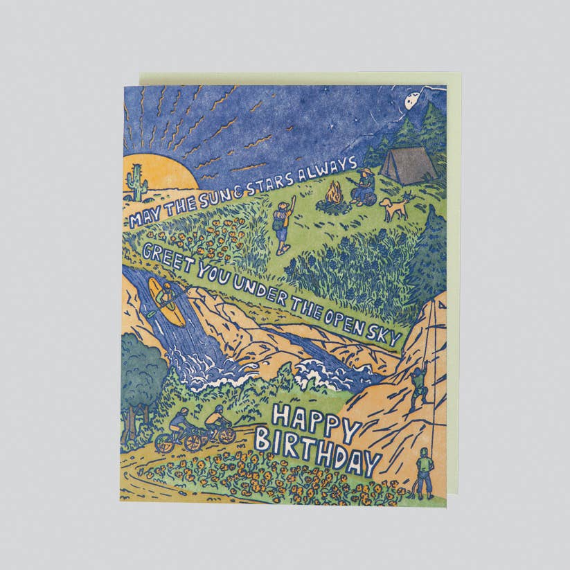 Adventure Birthday Card