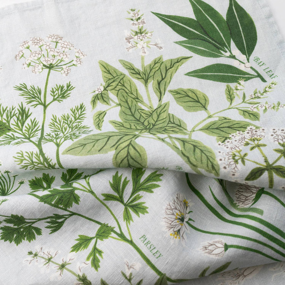 Herb Garden | 100% Linen Tea Towel By Botanica
