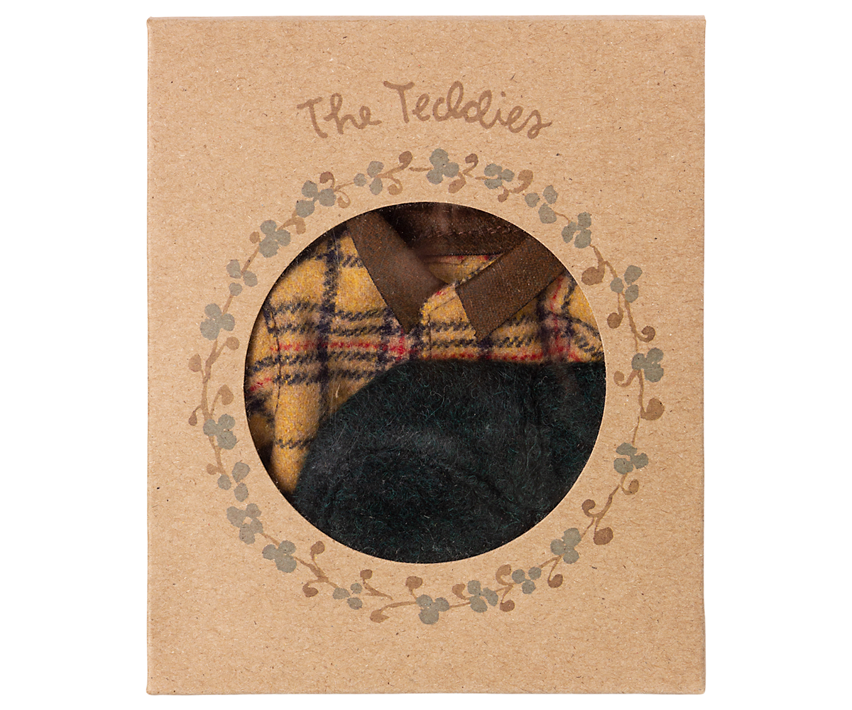 Woodsman Outfit for Teddy Dad Jacket & Hat - Maileg