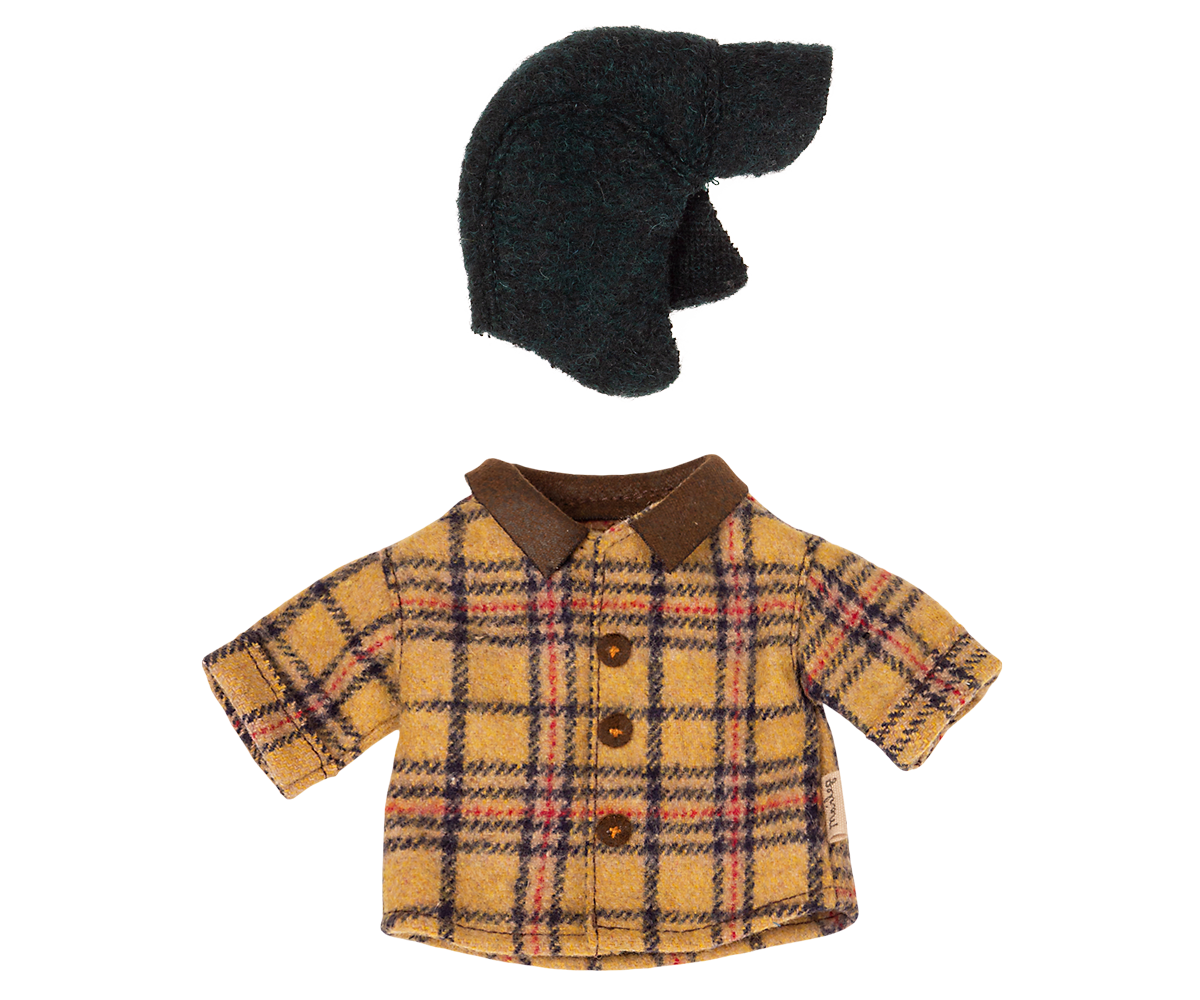 Woodsman Outfit for Teddy Dad Jacket & Hat - Maileg
