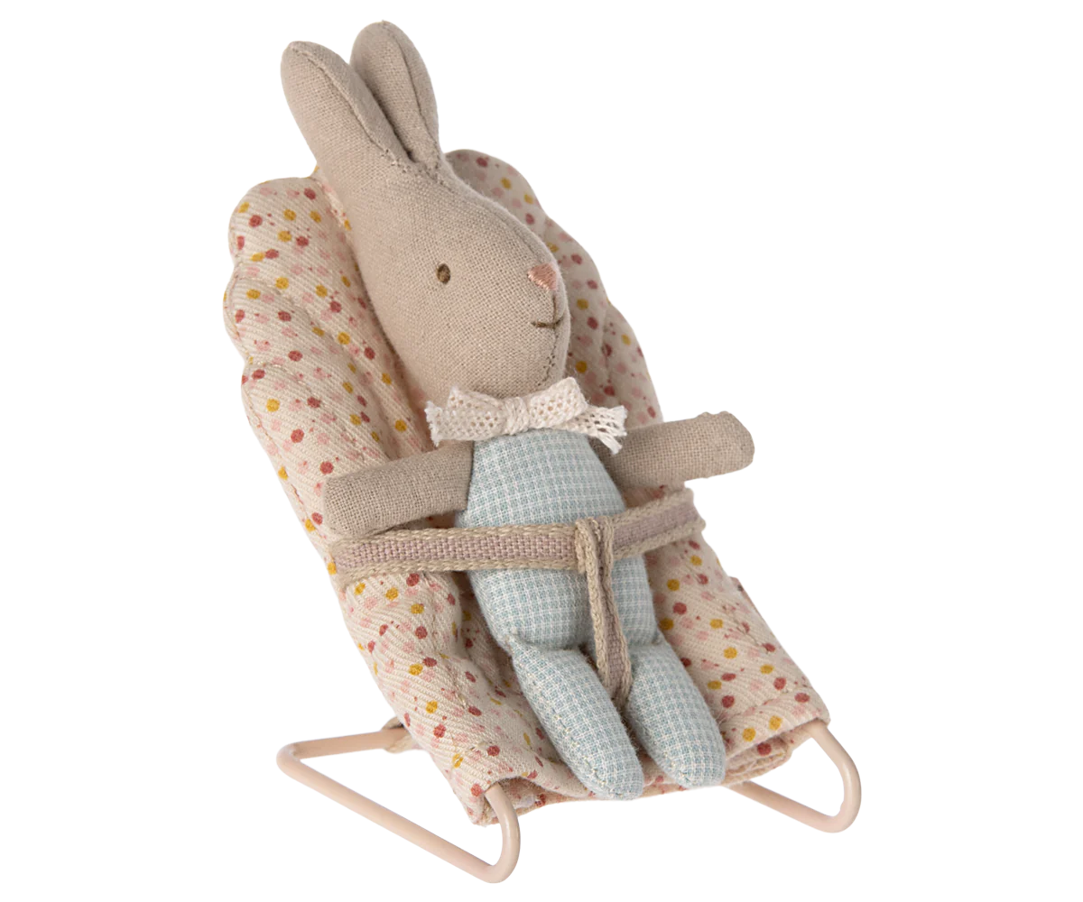 My Rabbit Lt Blue Check - Maileg