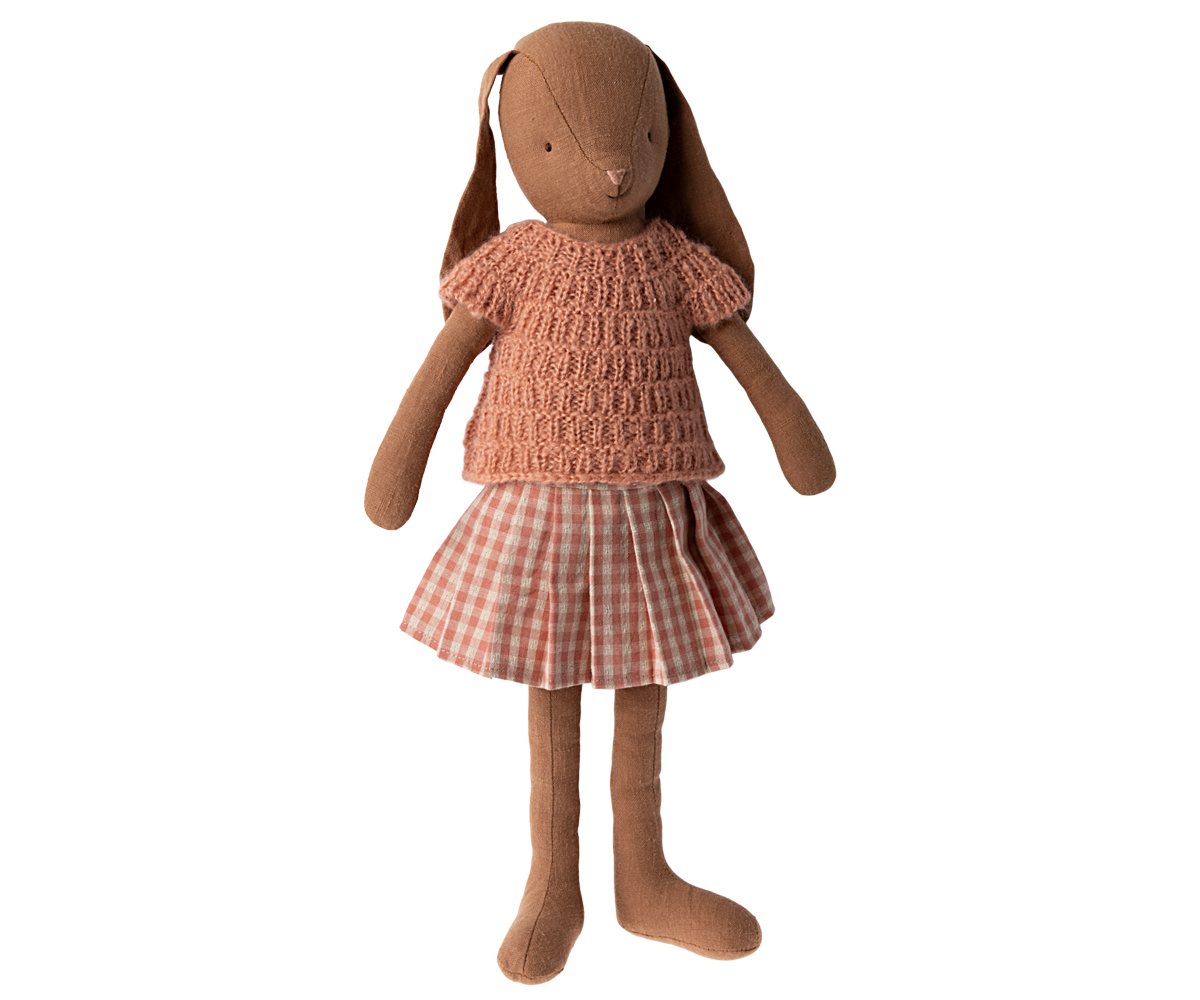Bunny Size 3 Knitted Shirt and Skirt - Maileg