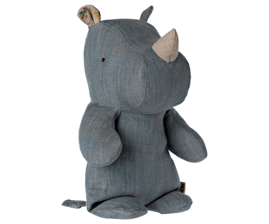 Dusty Blue Rhino Small - Maileg