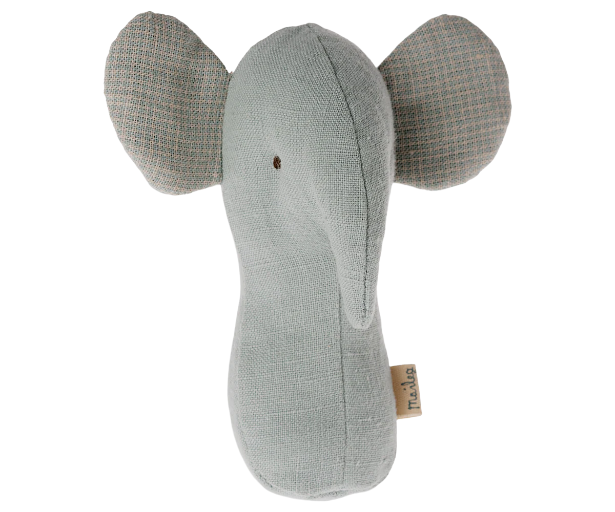 Light Dusty Blue, Elephant Rattle-Lullaby Friends