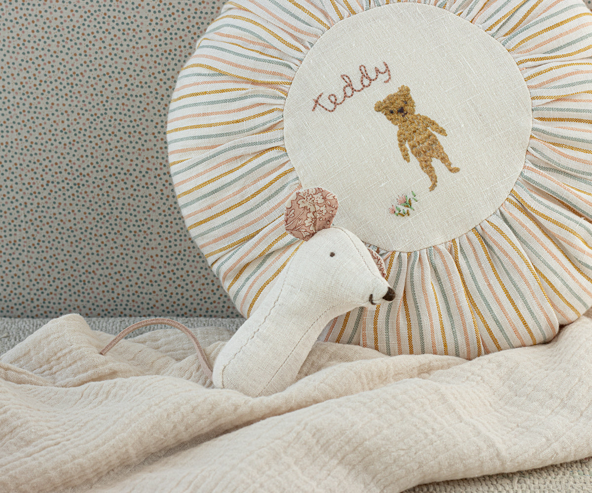 Mouse Rattle Natural Lullaby Friends - Maileg