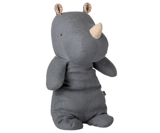 Safari Friends Rhino, Medium - Dusty Blue
