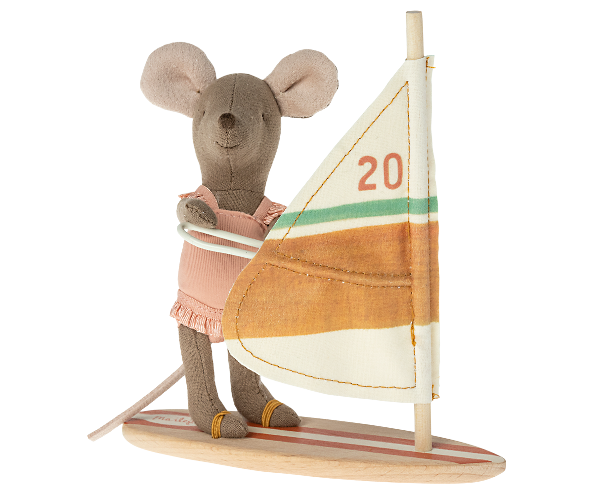 Surfer Little Sister - Beach Mice - Maileg