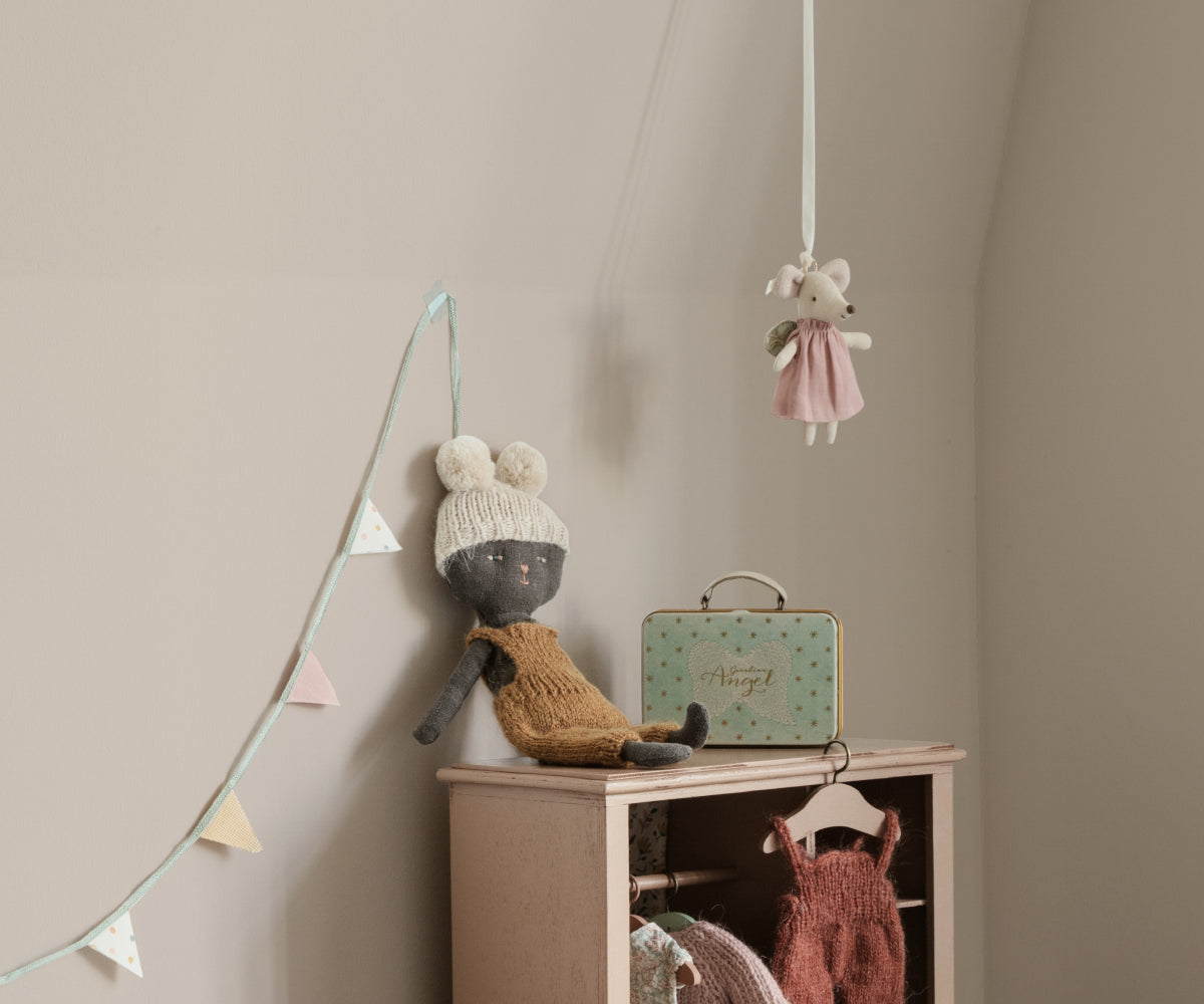 Angel Mouse in Suitcase - Little Sister - Maileg