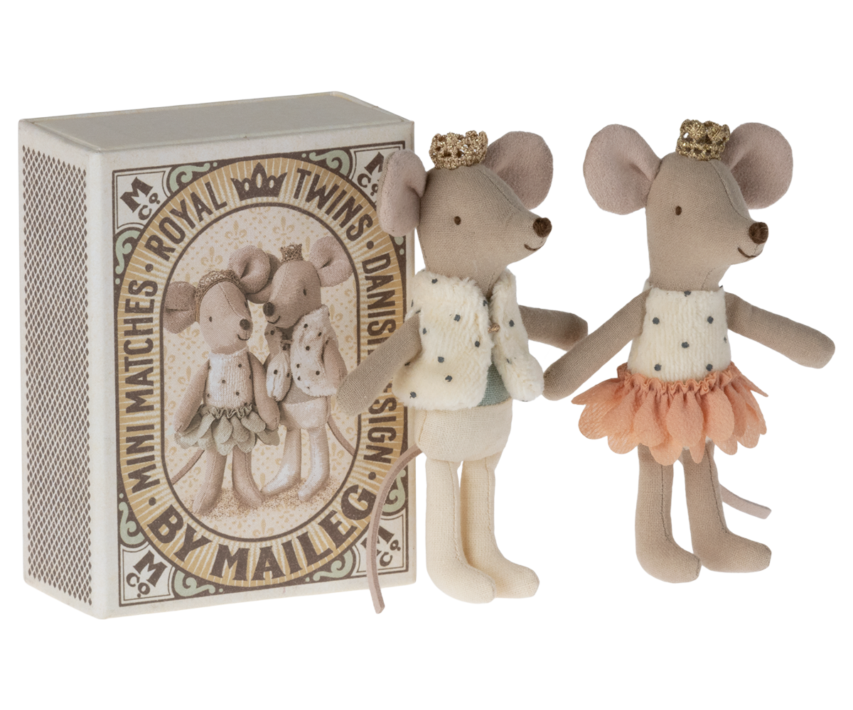 Royal Twins - Mice in Matchbox - Maileg