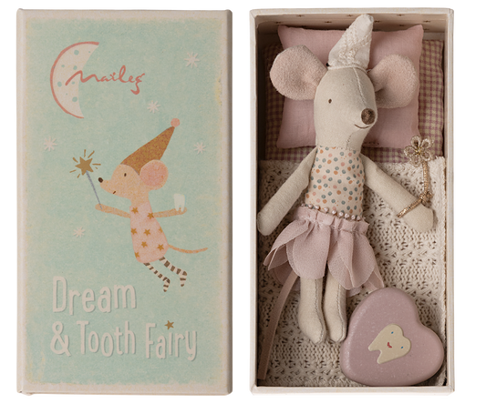 Little Sister Tooth Fairy in Matchbox- Maileg