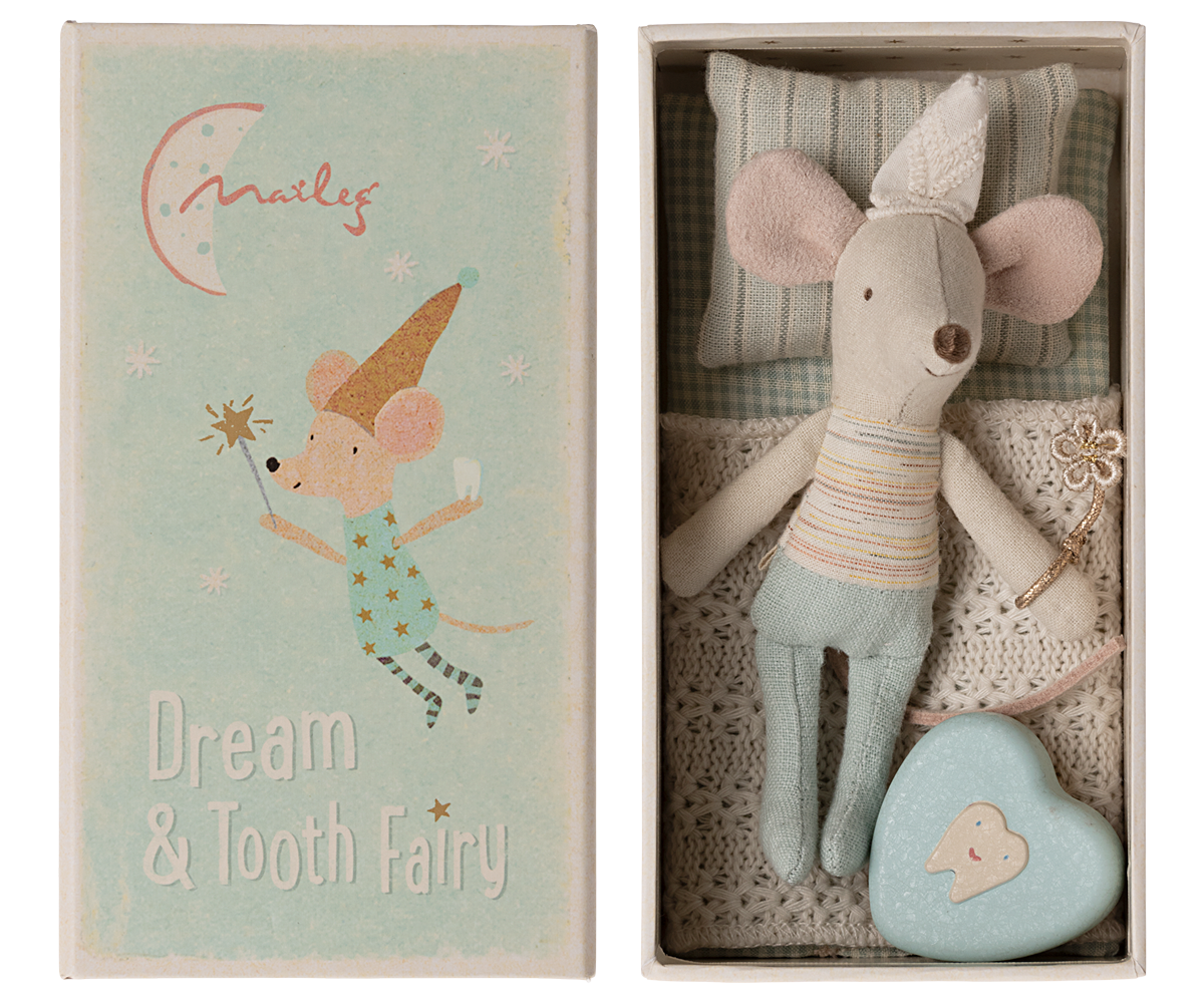 Little Brother Tooth Fairy in Matchbox - Maileg