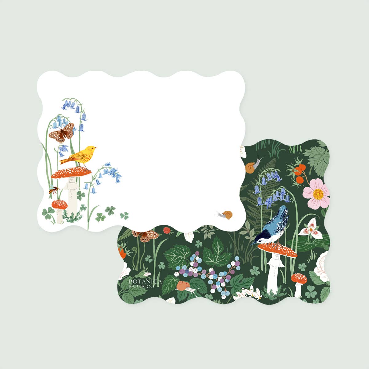 Woodland Notecards | Set Of 4