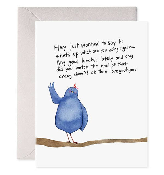 Any Good Lunches | Love Friendship Thinking of You Card