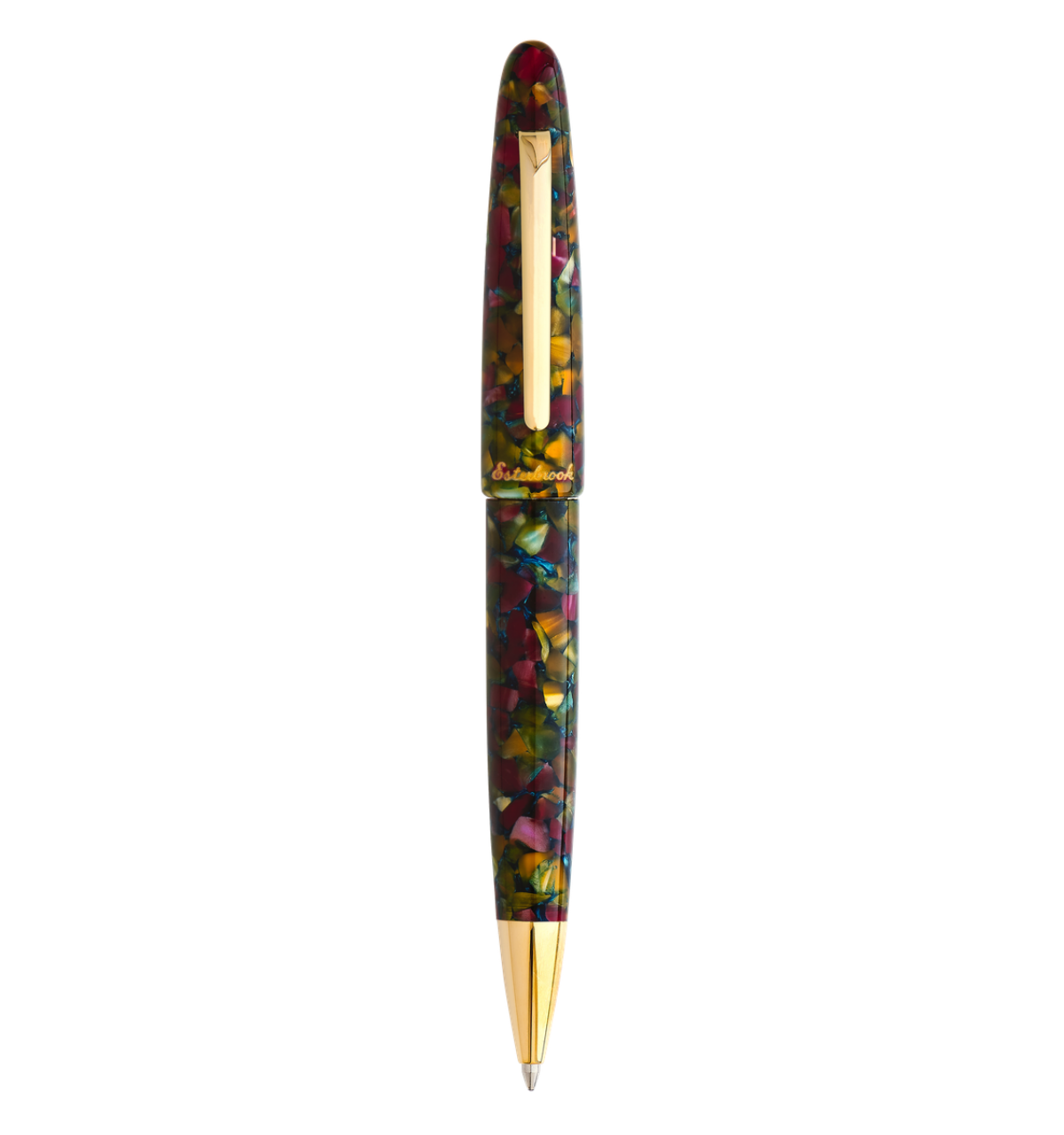 Esterbrook Estie Ballpoint Pen - Botanical Gardens Gold Trim