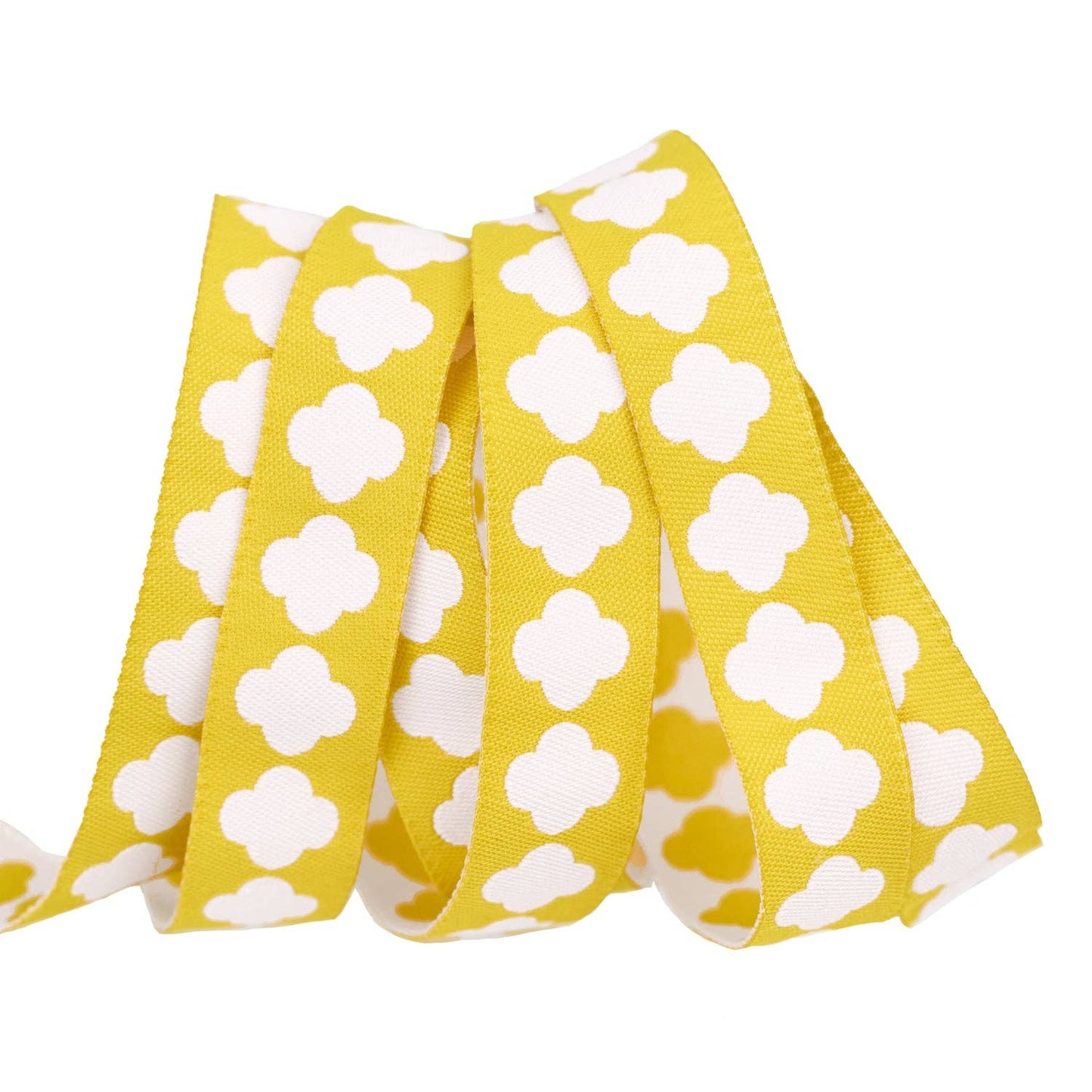 Love Notes - Trefoil - 5/8" width - by Renaissance Ribbons - 5 Yard Spool