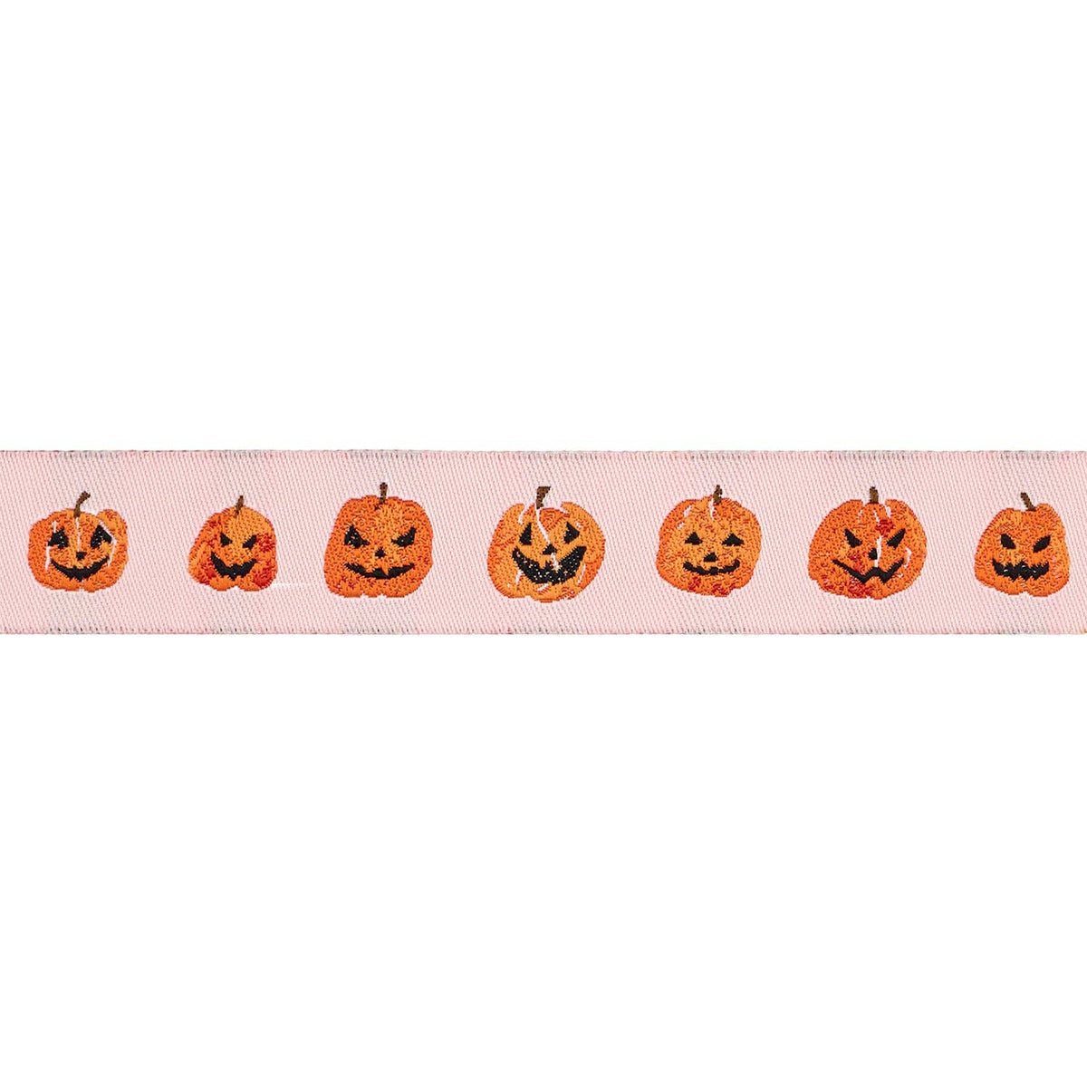 Enshadow - Pumpkin Parade in Orange - 7/8" width - by Katarina Roccella - 5 Yard Spool